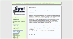 Desktop Screenshot of nightshift-agency.de